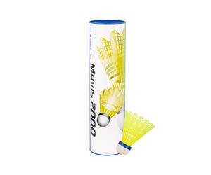 Yonex Mavis 2000 paquet de 6 jaune Bleu