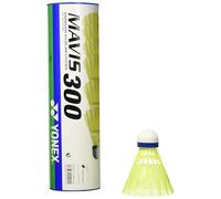 Yonex Mavis 300 Volant de badminton - Jaune (Jaune/Bleu) - Lot de 6