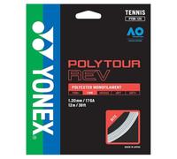 Yonex Poly Tour Rev 12M Set White Tennis Cordage en Garniture 12M Monofilament Blanc 1,30