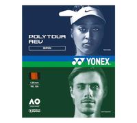 Yonex Cordage de tennis Poly Tour REV – Bobine 200 m – 1,25 mm – Orange