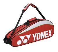 YONEX Sac de badminton pour raquettes de tennis, badminton et squash - Bleu, noir, rouge, jaune, rose et vert - Peut contenir jusqu'à 6 raquettes + 3 poches latérales + compartiment à chaussures