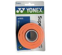 YONEX Super Grap AC102C Lot de 3 surgrips de badminton Multicolore