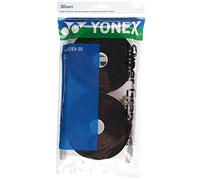 YONEX Super GRAP Racket Overgrip - 30 Wrap Pack, Color- Black by