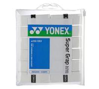 Yonex Super Grap Ac102ex Tennis Overgrip 12 Units Argenté