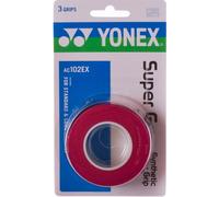 Yonex Grips de tennis Super Grap 3P – Rouge