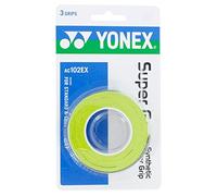 YONEX Super GRAP Surgrip pour Raquette (Vert Citron, Lot de 3)