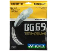 YONEX Titanium Bg-65 Cordes de Badminton, Blanc