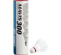 Yonex - Volant en plumes "Mavis 300" pack de 6 CS362 (taille unique) (Blanc/Rouge)