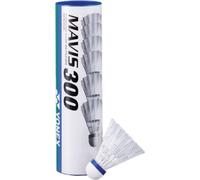 Yonex - Volant en plumes "Mavis 300" pack de 6 CS363 (taille unique) (Blanc/Bleu)