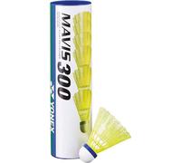 Yonex - Volant en plumes "Mavis 300" pack de 6 CS363 (taille unique) (Blanc/Bleu/Jaune)