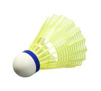 Yonex - Volant en plumes "Mavis 300" pack de 6 - Nylon RD399 (taille unique) (Jaune/Bleu)