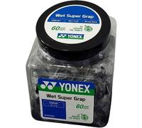 Yonex Wet Super Grap Surgrip 60 pièces. Noir ONE-SIZE