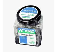 YONEX Wet Super GRAP Surgrip pour raquette de tennis (Noir) - Lot de 60