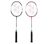 YONEX ZR 100 Lot de 2 raquettes de badminton en aluminium léger avec housse complète