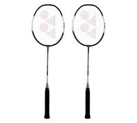 YONEX ZR 100 Lot de 2 Raquettes de Badminton en Aluminium léger avec Housse intégrale