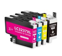 Yongairuink LC3237XL Cartouches d'encre Compatible pour Brother LC3237 LC3237XL LC3239 Multipack pour Brother MFC-J5945DW MFC-J6945DW MFC-J6947DW HL-J6000DW HL-J6100DW (4 Pack,Noir/Cyan/Magenta/Jaune)