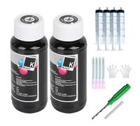 Yongairuink Lot de 2 cartouches d'encre noires 585 pour cartouches d'encre CAN PG585XL PG-585XL pour PIX TS7650i TS7750i (2 noires)