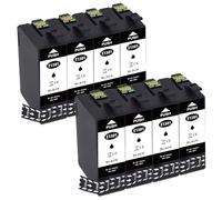 Yongairuink T1301 Cartouches noires pour Eps T1301 pour Stylus SX525WD SX535WD SX620FW Office B42WD BX925FWD BX635FWD Workforce WF-3520DWF WF-7525 WF-7015(8BK)