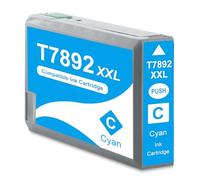 Yongairuink T7892 Cartouches d'encre Compatibles pour Workforce Pro WF-5620DWF WF-5690DWF WF-5110DW WF-5190DW (1 Cyan)