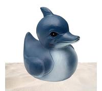 Yongany Statue de canard d'extérieur | Sculpture animale, décoration marine en résine pour table, lieu de travail, salle de classe, rebord de fenêtre, étagère, salon, armoire d'intérieur