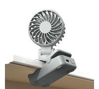 Yongany Ventilateur électrique à main - Ventilateur portable pour parapluie, électronique de charge USB, solution réglable à 3 vitesses de vent pour bureau, tente, poussette