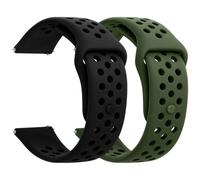 YONGBB 22mm Bracelet de Montre en Silicone pour Xiaomi Redmi Watch 5 Active/5 Lite/Watch S4 47mm/S4 Sport/Garmin Venu 3/Venu 2/Forerunner 255/265/Amazfit Bip 6/Bip 5/Balance 2/Balance/Cheetah Bracelet