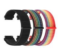 YONGBB 22mm Bracelet Montre en Nylon pour Xiaomi Redmi Watch 5 Active/5 Lite/Watch S4/Garmin Venu 3/Venu 2/Forerunner 255/265/Amazfit Bip 6/Bip 5/Balance/Cheetah Bracelet