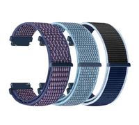 YONGBB 22mm Bracelet Montre en Nylon pour Xiaomi Redmi Watch 5 Active/5 Lite/Watch S4/Garmin Venu 3/Venu 2/Forerunner 255/265/Amazfit Bip 6/Bip 5/Balance/Cheetah Bracelet