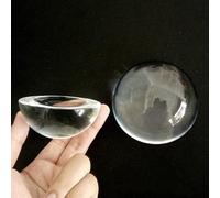 YONGERN 1PC Cristal hémisphère Verre Demi-Boule Presse-Papier Quartz sphère loupes Semi Boule décoration de la Maison Ornements Figurines (Size : 40mm)