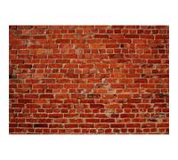 YongFoto 2,5x1,8m Vinyl Toile de Fond Marron Brique Mur Texture Fond D?ors Studio Photo Portrait Enfant Video Fete Mariage Photobooth Photographie Accesorios