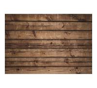 YongFoto 2,5x1,8m Vinyle Toile de Fond Planche de Bois Brun Fond de Mur en Bois Fond de Studio Photo Décors de fée photobooth Shooting Accessoires 2,5x1,8m