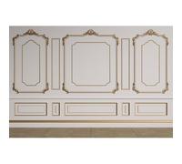 YongFoto 3x2,5m Mur intérieur Toile de Fond Photographie Chambre Européenne Luxueuse Vide Intérieur Blanc Contexte pour Les Bureau Salon Family Photo Studio Prop pour Photographe Vidéo des Photos