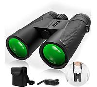 Yongheng 12 x 42 Jumelles pour Adultes,Jumelles Adultes puissante,FMC lentille,Grande oculaire, pour Observation des Oiseaux Voyage Observation de Chasse Les Concerts