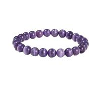 YONGHONGKEJI Bracelet De Perles En Pierre Naturelle Bracelets De Guérison En Cristal pour Femmes et Hommes Bracelets En Quartz Énergétique pour La Protection Des 7 Chakras Yoga Méditation Relaxa