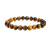 YONGHONGKEJI Bracelet En Cristal De Guérison Bracelets En Perles De Pierres Précieuses Naturelles pour Femmes et Hommes Bracelets Extensibles En Pierre De Cristal De Quartz Énergétique Bracelets