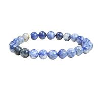YONGHONGKEJI Bracelet En Cristal De Guérison Perles De Pierres Précieuses Naturelles pour Femmes et Hommes Bracelet Extensible En Pierre De Cristal De Quartz Énergétique 7 Chakras Bracelets D'Am