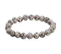 YONGHONGKEJI Bracelet En Cristal De Guérison Perles De Pierres Précieuses Naturelles pour Femmes et Hommes Bracelet Extensible En Pierre De Cristal De Quartz Énergétique 7 Chakras Bracelets D'Am