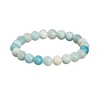 YONGHONGKEJI Bracelet En Cristal De Guérison Perles De Pierres Précieuses Naturelles pour Femmes et Hommes En Cristal De Quartz Énergétique Extensible 7 Chakras Bracelets D'Amitié Bijoux Cadeau