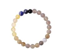 YONGHONGKEJI Bracelet Planète Système Solaire Univers Galaxie Bracelets En Perles De Pierre Naturelle pour Femmes Bracelet Manchette Extensible Huit Planètes Bracelets Étoiles Gardiennes pour Ho