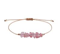 YONGHONGKEJI Bracelets Chakra pour Femmes Bracelet En Cristal Coloré Naturel pour 7 Chakras Bracelets Manchettes En Pierres Précieuses Irrégulières Bracelets En Corde Réglables En Cristal Chip