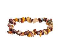 YONGHONGKEJI Bracelets En Cristal Irrégulier Pierres Précieuses En Cristal Bracelets De Guérison En Pierres Naturelles Des 7 Chakras pour Femmes et Hommes Bracelet Énergétiques En Quartz Bijou