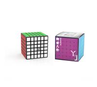 Yongjun haute qualité 2x2 3x3 4x4 5x5 6x6 7x7 pyramide de Cube magique magnétique Megaminx-6x6 Black