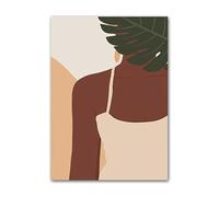 YONGKUIQMK Abstract Black Girl Sisters Woman Wall Art Canvas Painting African American Poster Print Living Room Home Decor(E,50X70cm No Framed)