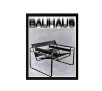 YONGKUIQMK Bauhaus - chaises emblématiques du milieu du siècle, mobilier d'exposition, affiche en toile imprimée, décoration de salon et de maison(Z9,40x60cm No Frame)