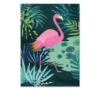 YONGKUIQMK Toile de peinture d'animaux Koala Jungle, affiches et imprimés, Art mural nordique, feuille de Monstera, photos, décoration de la maison(B,50x70cm No Frame)