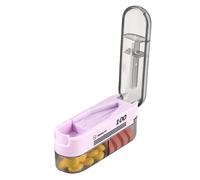 Yongmcxhhj Coupe-pilules et séparateur de pilules, accessoire réglable pour couper des médicaments, coupe-comprimés - pour personnes âgées, patients, infirmiers, voyageurs, soucieux de la santé