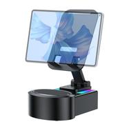 Yongmcxhhj Support de Charge pour téléphone | Support Pliable pour téléphone Portable avec Haut-Parleur à lumière LED, Accessoire de Charge de téléphone Rechargeable pour Hommes, Maman, Papa, Jeunes