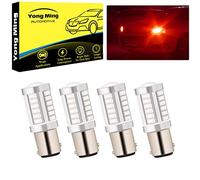 YONGMING 1157 BAY15D P21/5W 5630 33SMD Rouge Super Lumineux LED Tourner Frein Arrière Signal D'arrêt Lampe Ampoule 9-26V 3.6W