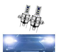 YONGMING Ampoule H4 9003 HB2 LED, Hi/Lo Ampoules De Phare LED,8000K Blanc Extrêmement Brillant,Kit De Conversion Pour Le Remplacement Des Ampoules De Phare De Voiture,2 paquets