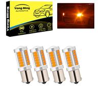 YONGMING BAU15S 7507 1156PY PY21W 5630 33SMD Ambre Super Lumineux LED Tourner Frein Arrière Signal D'arrêt Lampe Ampoule 9-26V 3.6W
